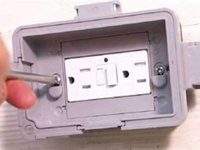 How to Install an Outdoor GFCI Electrical Outlet